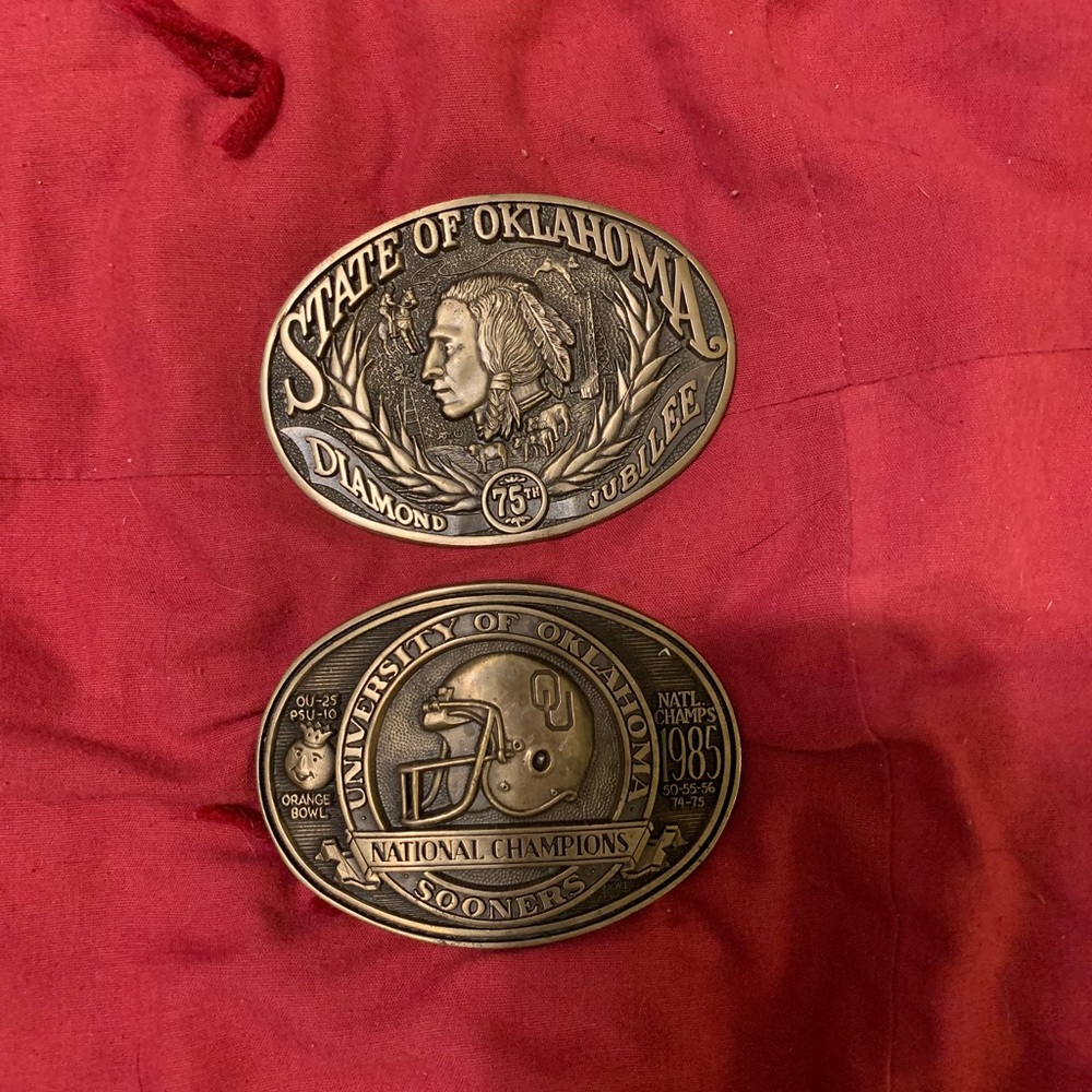 OU Belt Buckles